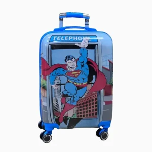 چمدان کودک مدل سوپرمن