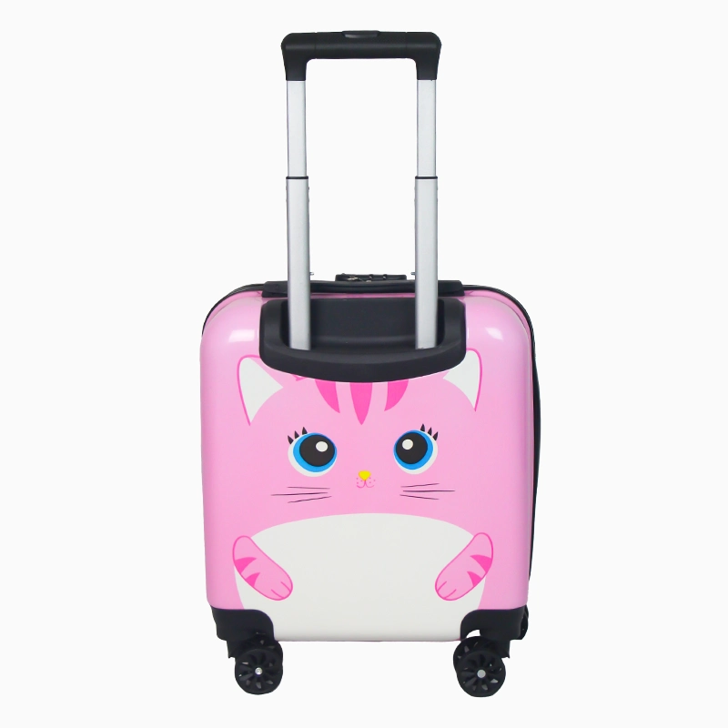 چمدان کودک گربه صورتی