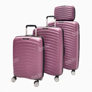 ست چهار تکه چمدان ماندیرو مدل Mandiro RO رنگ بنفش